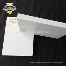 JINBAO pvc material Eva schaumstoff blatt pvc celuka schaumplatte wpc bord